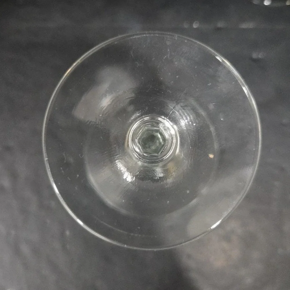 Libbey Faceted Stem Cocktail Glasses,‎ Set of 2, Vintage Replacement Stemware
